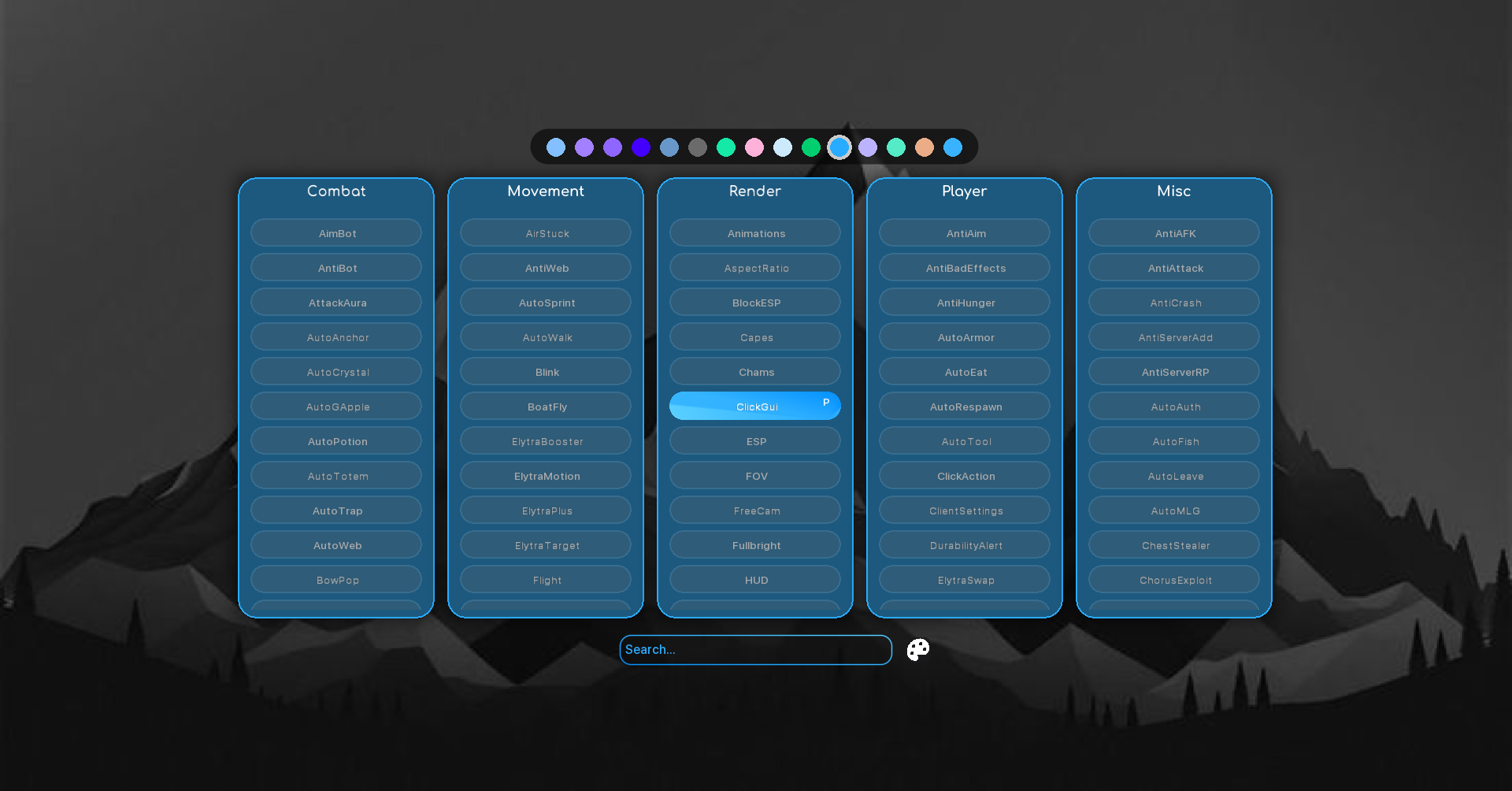 Adventure ClickGUI